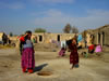 Two Girls in Housing area